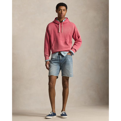 Vintage Fit Fleece Hoodie - Sunrise Red - DUNE + SALT