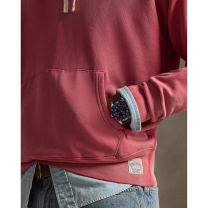 Vintage Fit Fleece Hoodie - Sunrise Red - DUNE + SALT