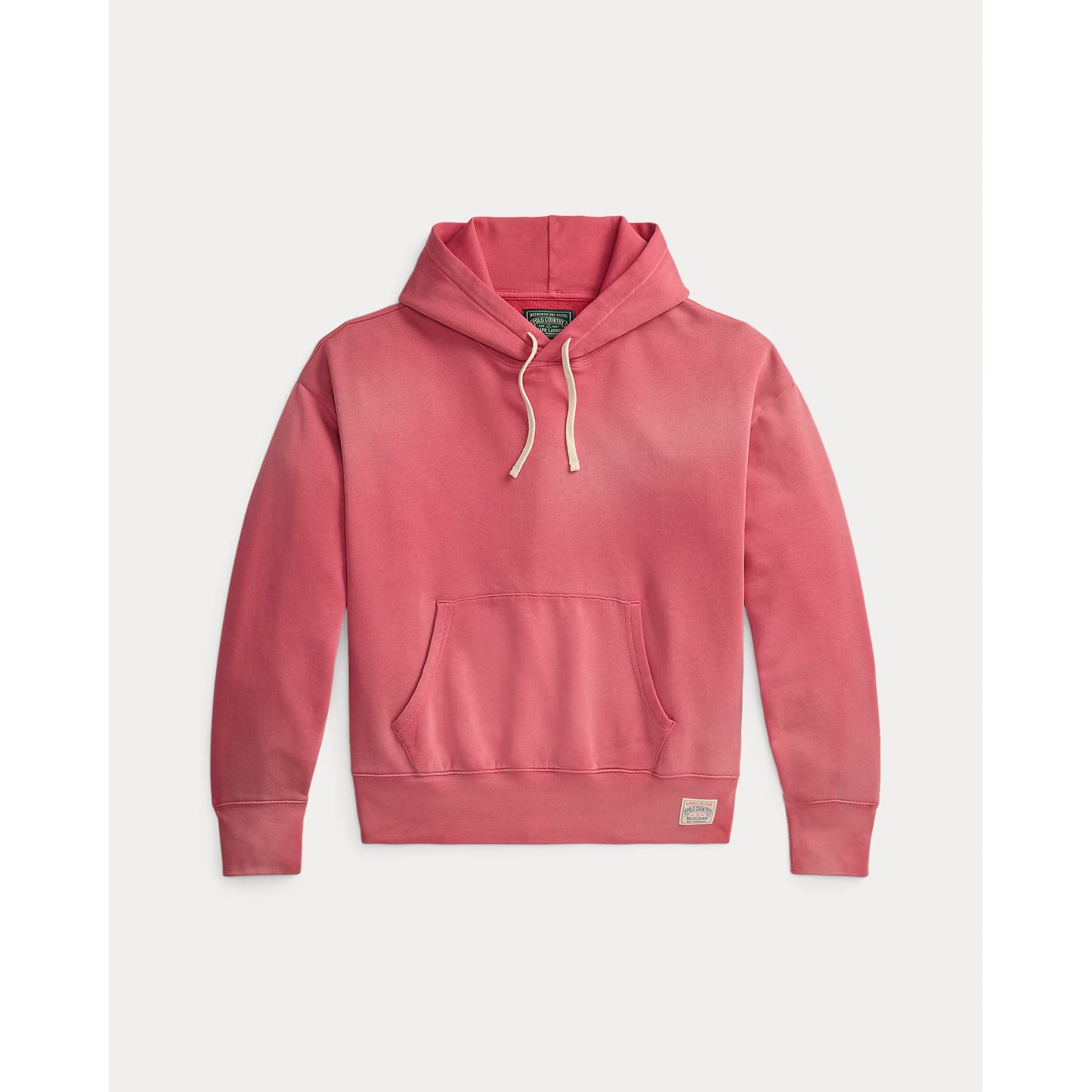 Vintage Fit Fleece Hoodie - Sunrise Red - DUNE + SALT