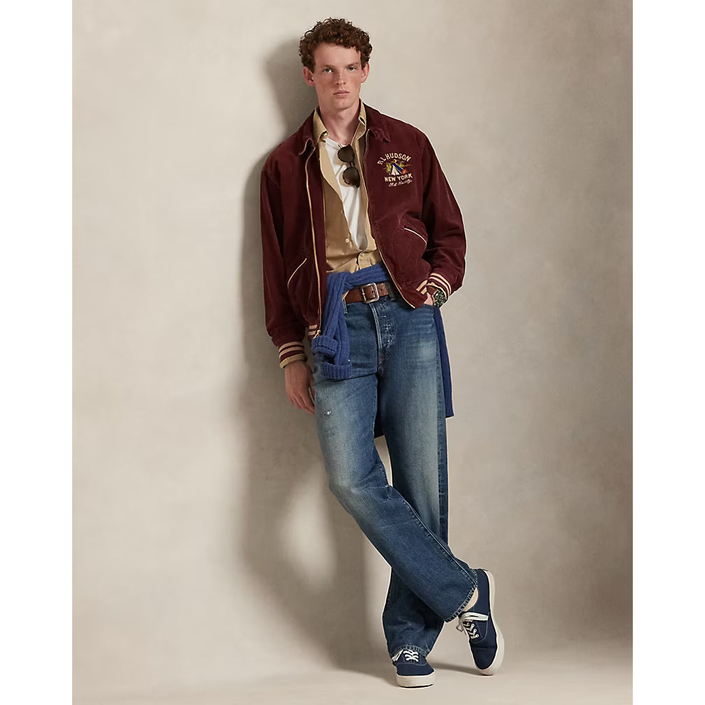 Heritage Straight Distressed Jean - Kensington Wash - DUNE + SALT