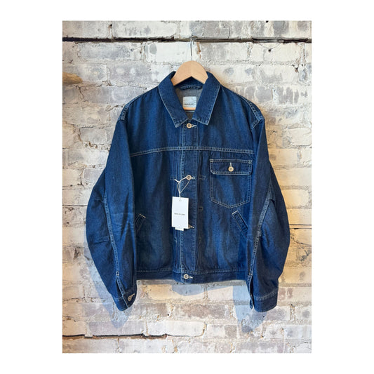 CO/LI Denim Short Jacket - Indigo Blue - DUNE + SALT