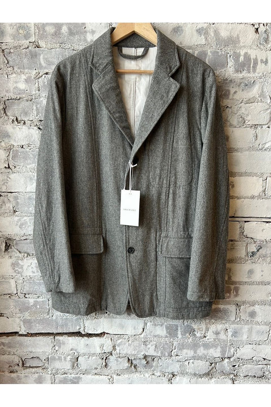 Three Button Jacket - Light Grey - DUNE + SALT