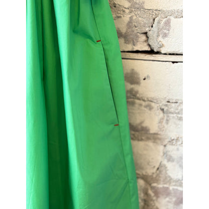 Women's scallop dress by Brazeau Tricot in Mojito color, featuring a stylish, textured design perfect for casual or semi-formal wear.