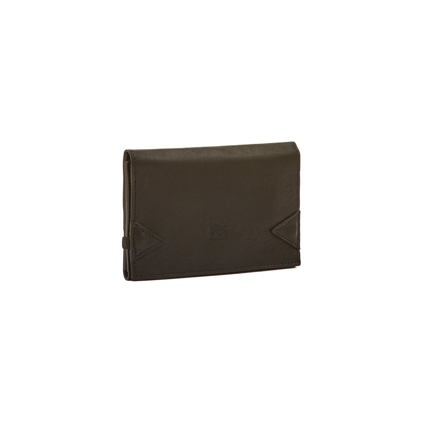 Tri-Fold Wallet in Vintage Leather - Black - DUNE + SALT