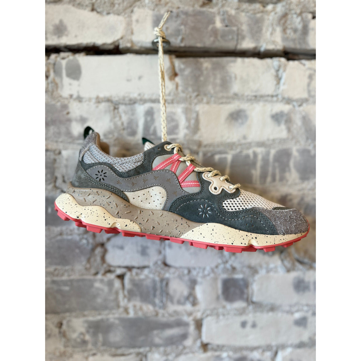 Flower Mountain STAPLE x FM Yamano 3 Uni Sneaker - Grey/Anthracite/Rose Dark Gray