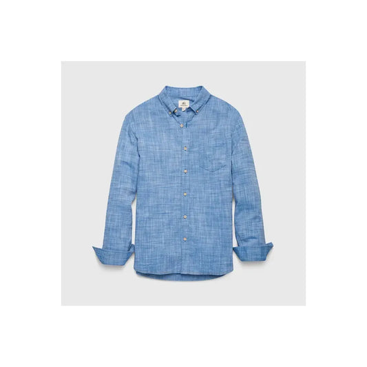 Brian Slub Shirt - Strong Blue - DUNE + SALT
