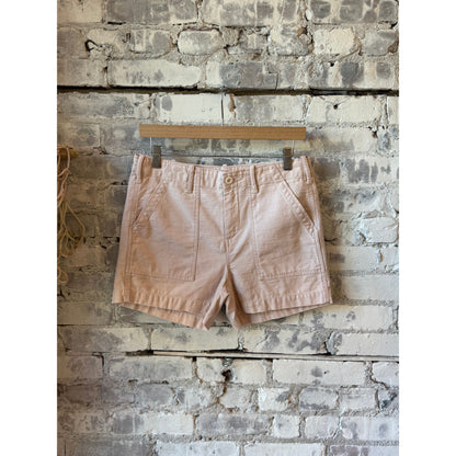 Women's surplus short shorts in blush color from G1 Women's, featuring a casual fit and lightweight fabric.