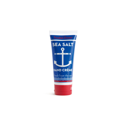 Swedish Dream Sea Salt Hand Cream by Kalastyle Soap Co. in a sleek tube, showcasing smooth, luxurious hand cream with sea salt ingredients.