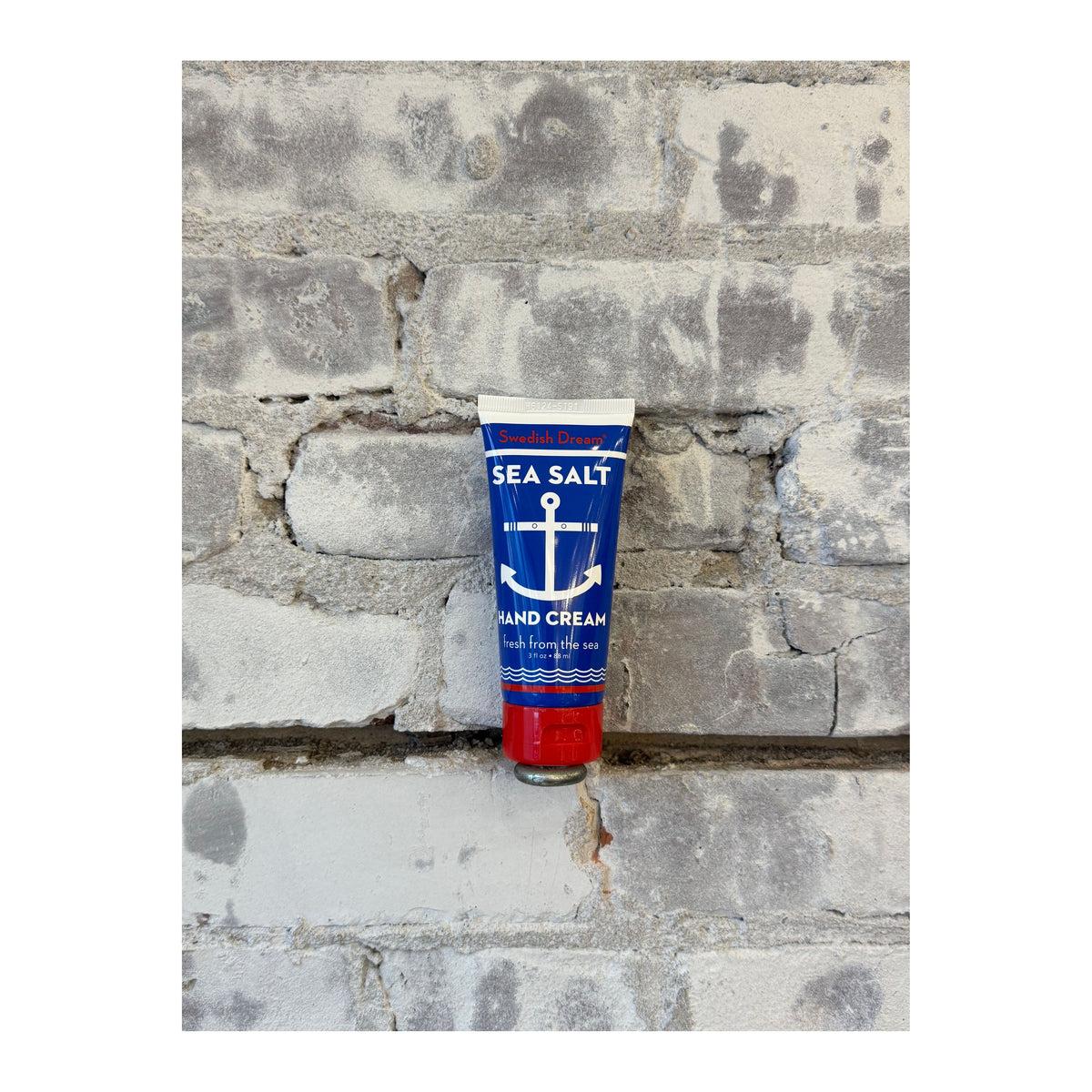 Swedish Dream Sea Salt Hand Cream from Kalastyle Soap Co., showing a luxurious tube of hand moisturizer with sea salt ingredients.