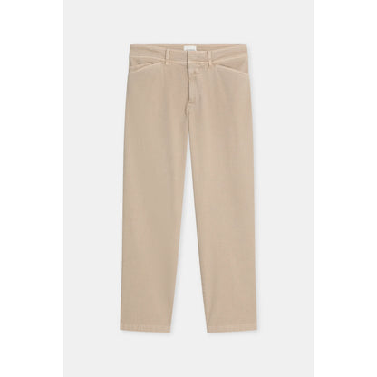Closed Women's Sylva Slim Twill Pants - Clay Beige Gray