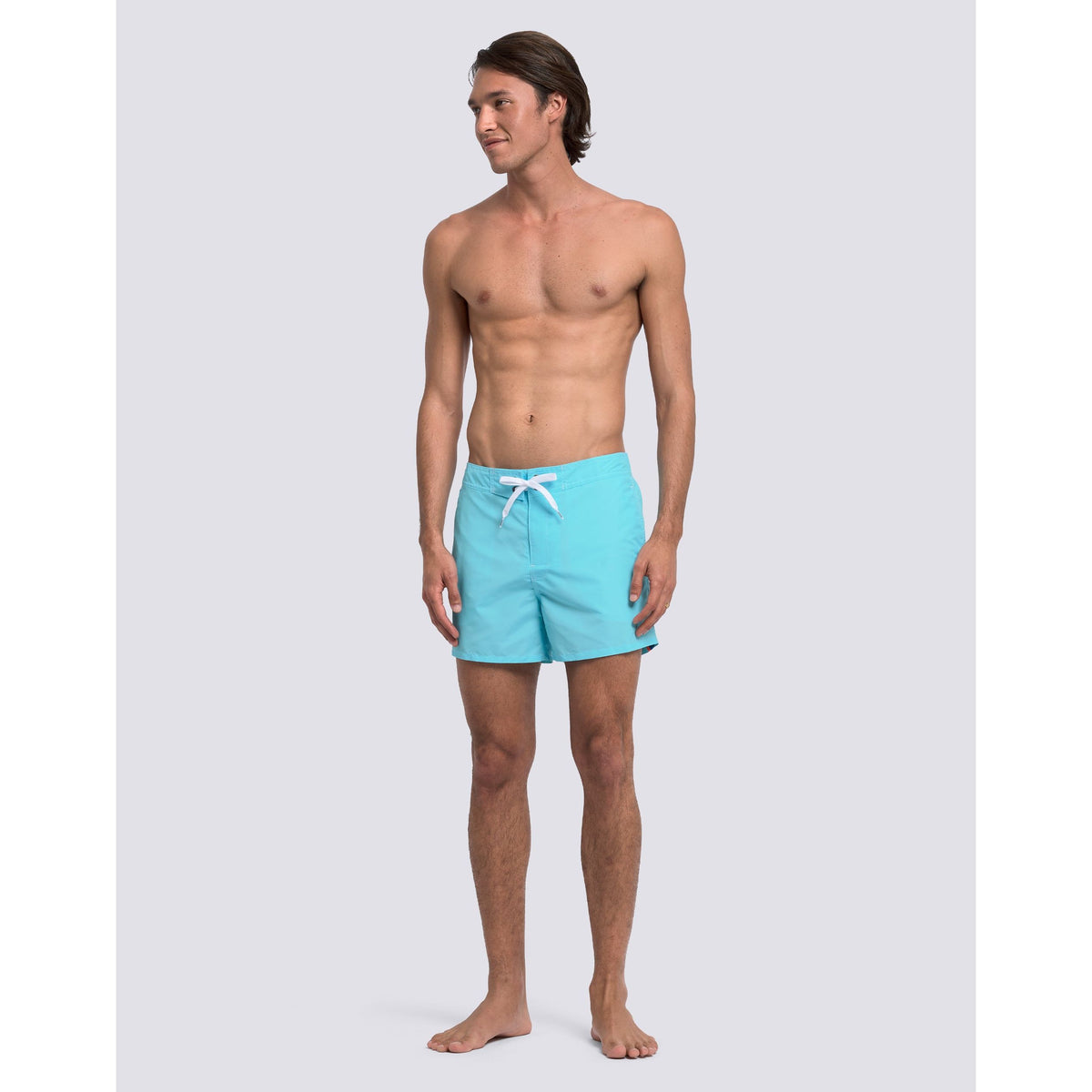 Men's lunar taffeta semi-elastic waist boardshort by Sundek, featuring a sleek design and comfortable fit.