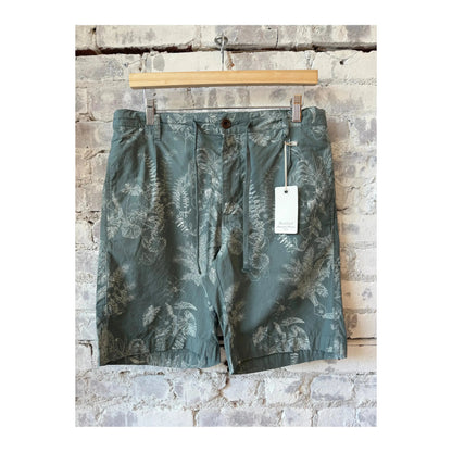 Men's cotton tank top in eucalyptus color by Hartford Men's, featuring a sleeveless design and casual fit.