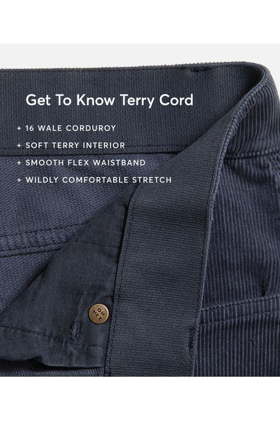 Terry Cord Slim Straight 5 Pocket Pant - Morel - DUNE + SALT