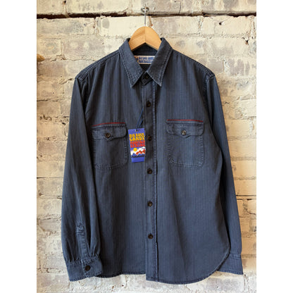Men's Teton Shirt by Big Rock Candy Mountaineering in blackberry color, featuring a casual fit and outdoor-inspired style.