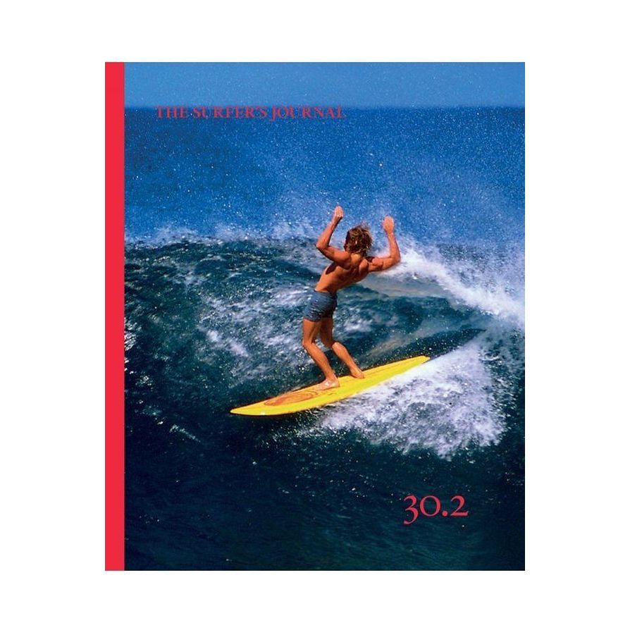 Cover of The Surfer's Journal 30 editions, featuring surf-themed artwork and the magazine's distinctive design.