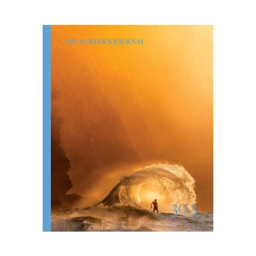 Cover of The Surfer's Journal 30 Editions, featuring a surf-themed design, as part of the home accessories collection by The Surfer's Journal.