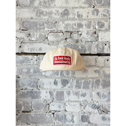 Men's Truckin' Twill Hat in Vanilla Bean by Big Rock Candy Mountaineering, featuring a casual twill fabric and classic trucker style.