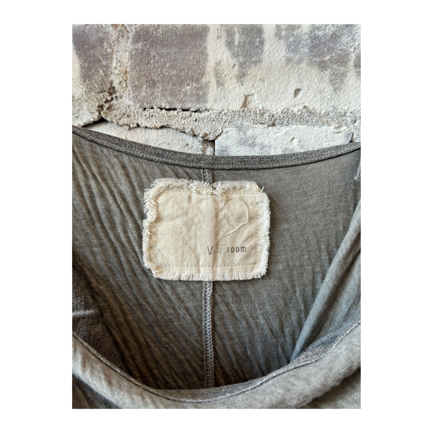 Women's Hi-Soft Double Face Camisole by V::Room in charcoal, showing the soft, double-faced fabric and fitted design.