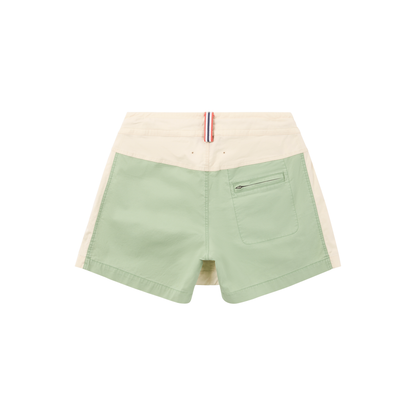 Ditch-Hiker Scooter Skirt - Oatmeal/Faded Willow Green - DUNE + SALT