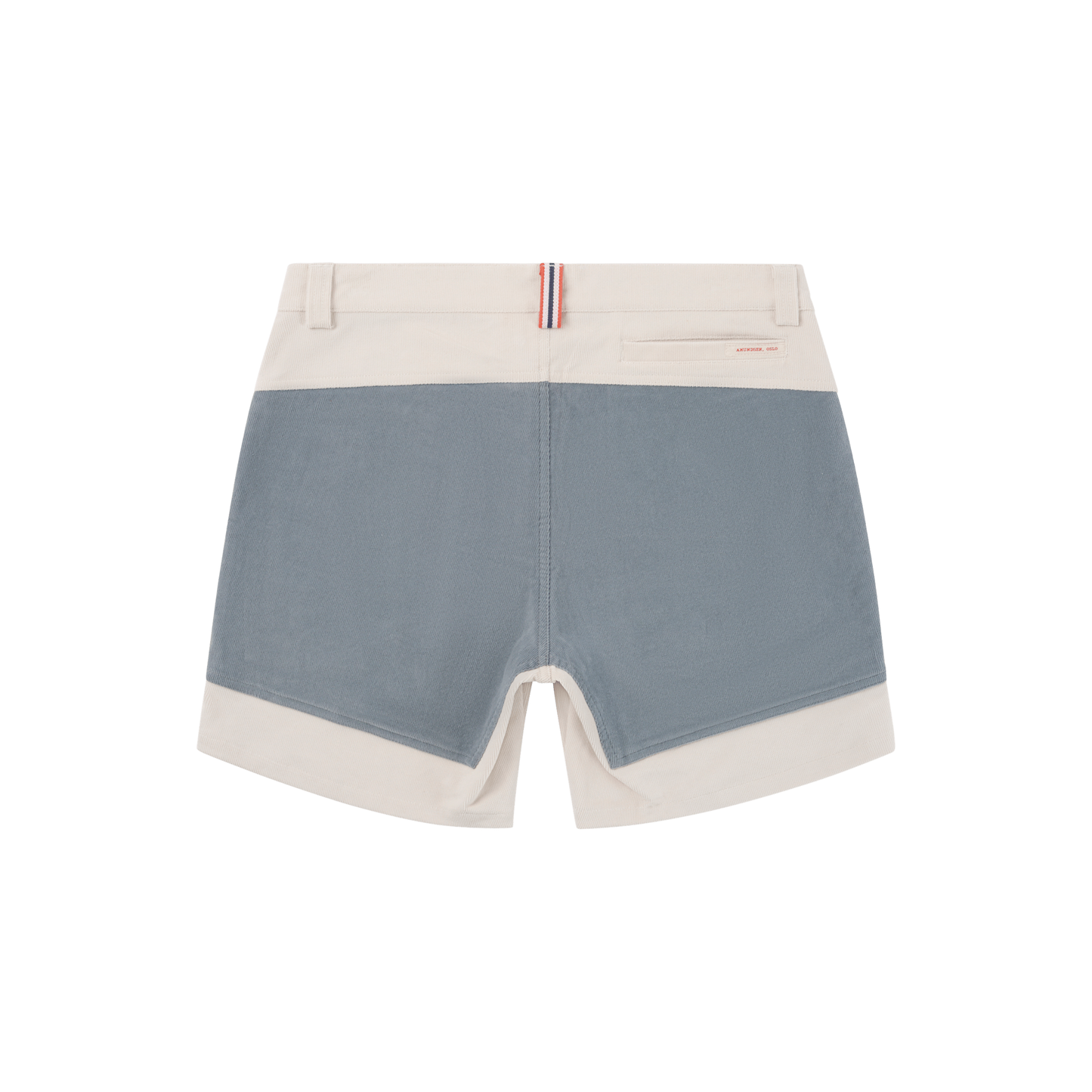 7Incher Concord Shorts - Natural/Stormy Blue - DUNE + SALT