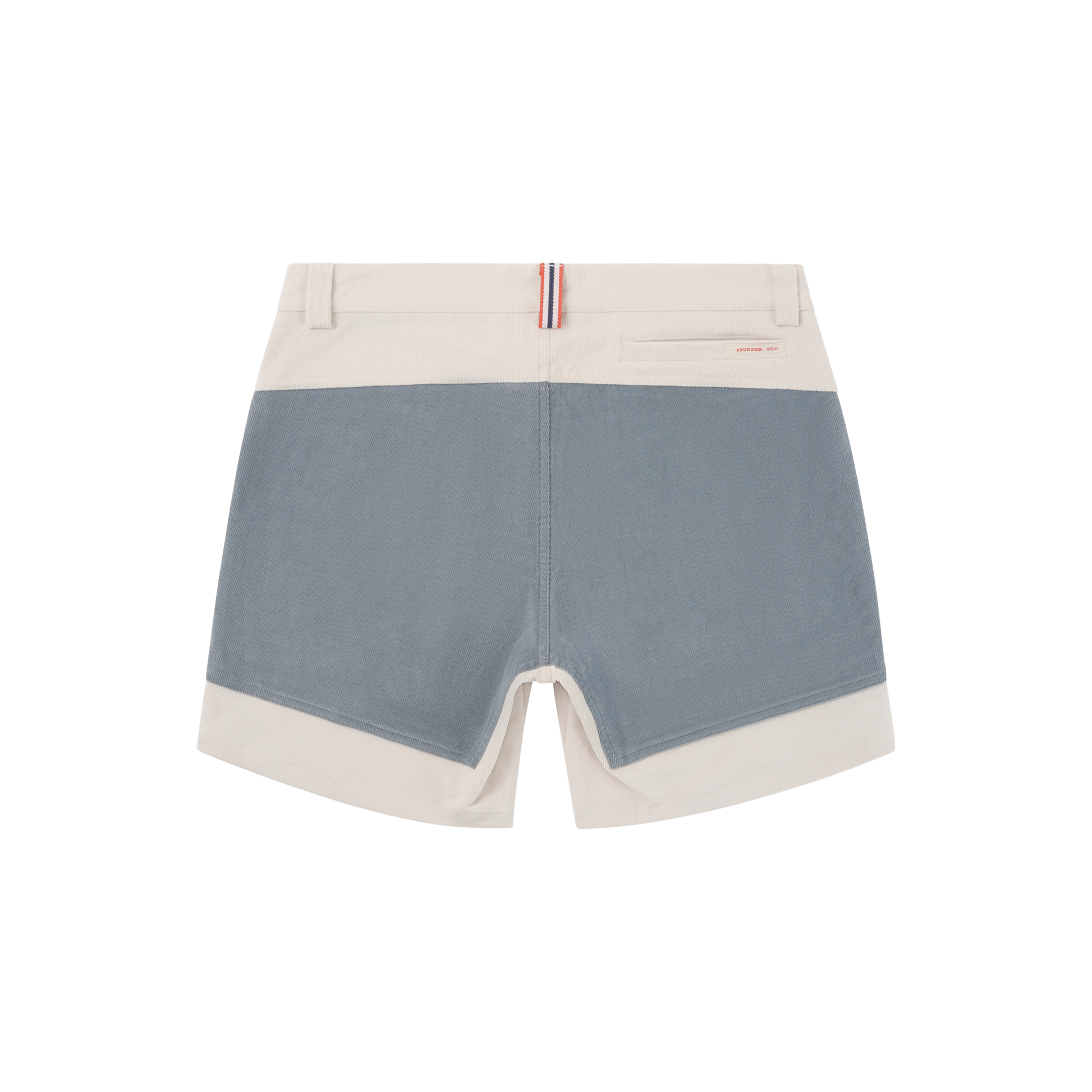 7Incher Concord Shorts - Natural/Stormy Blue - DUNE + SALT