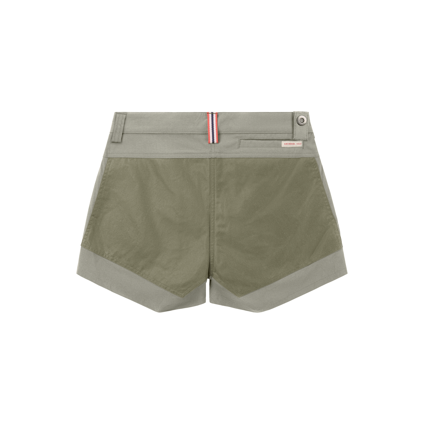 Women's 5incher Field Shorts -Blue Surf/Olive Ash - DUNE + SALT