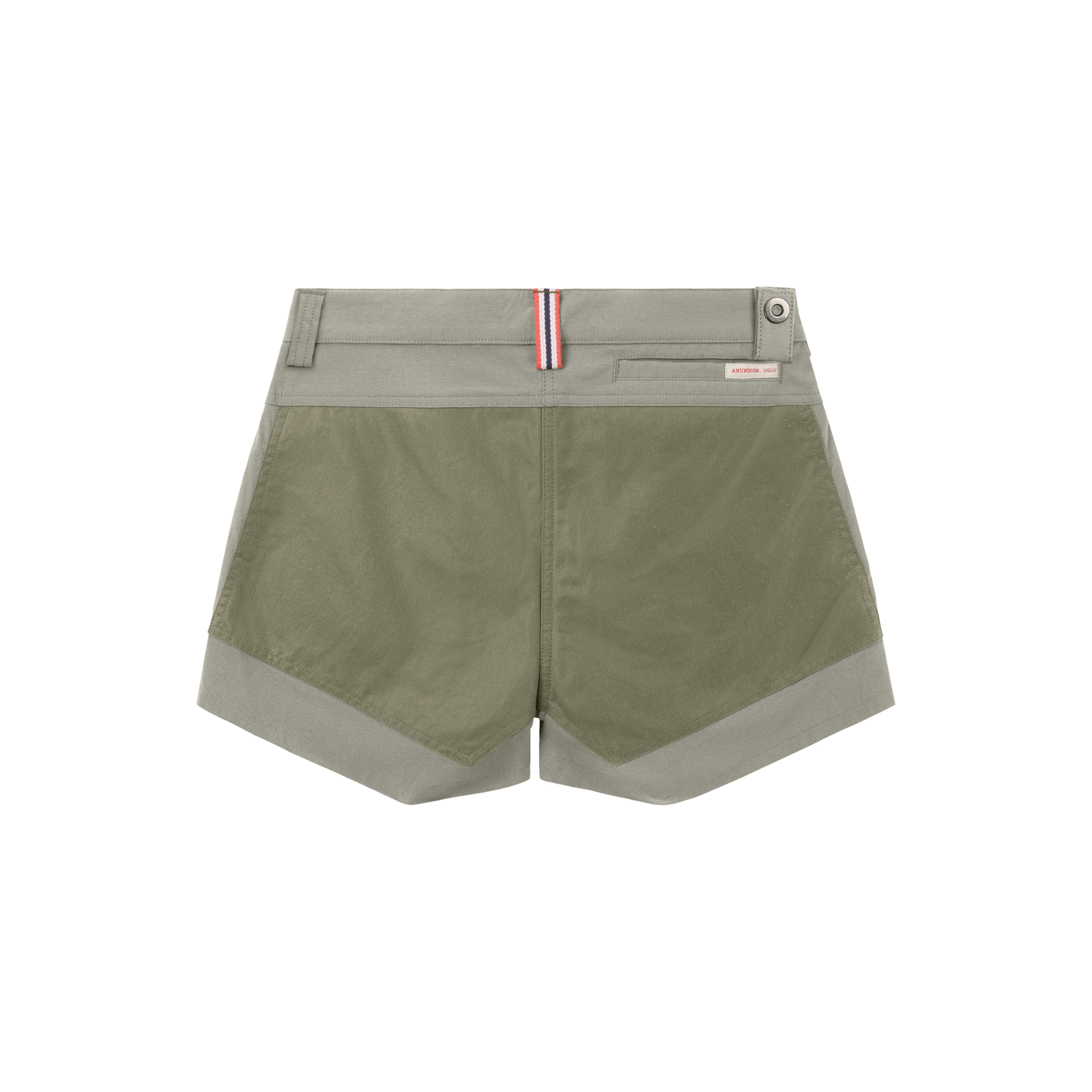 Women's 5incher Field Shorts -Blue Surf/Olive Ash - DUNE + SALT