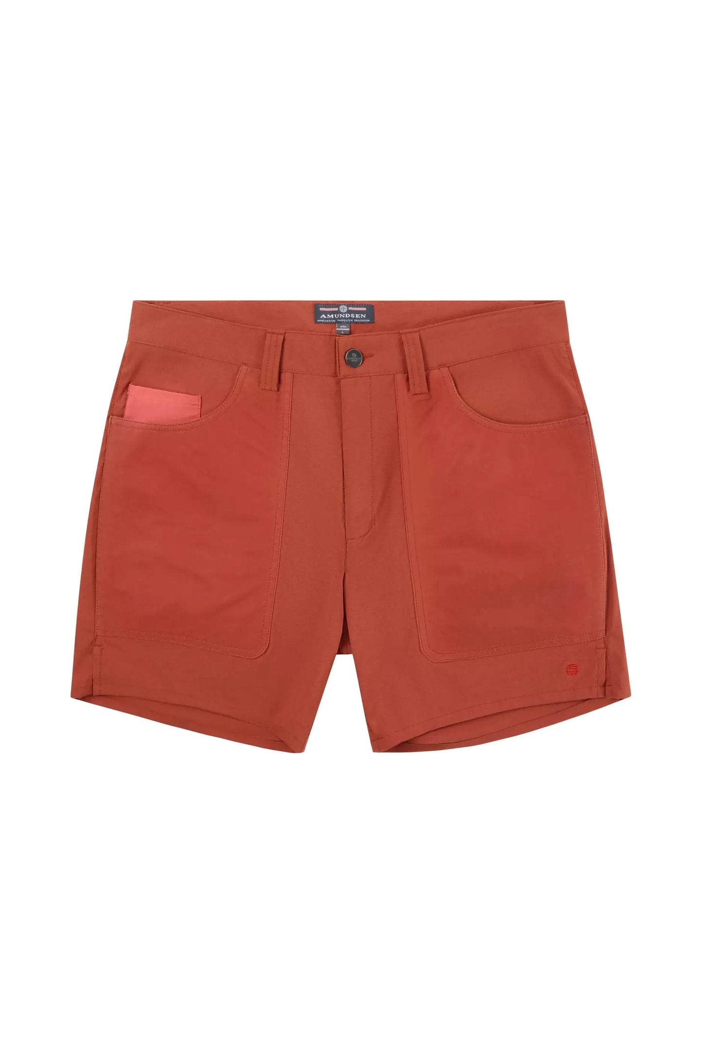Men's 7incher Field Short - Terra Red/Red - DUNE + SALT