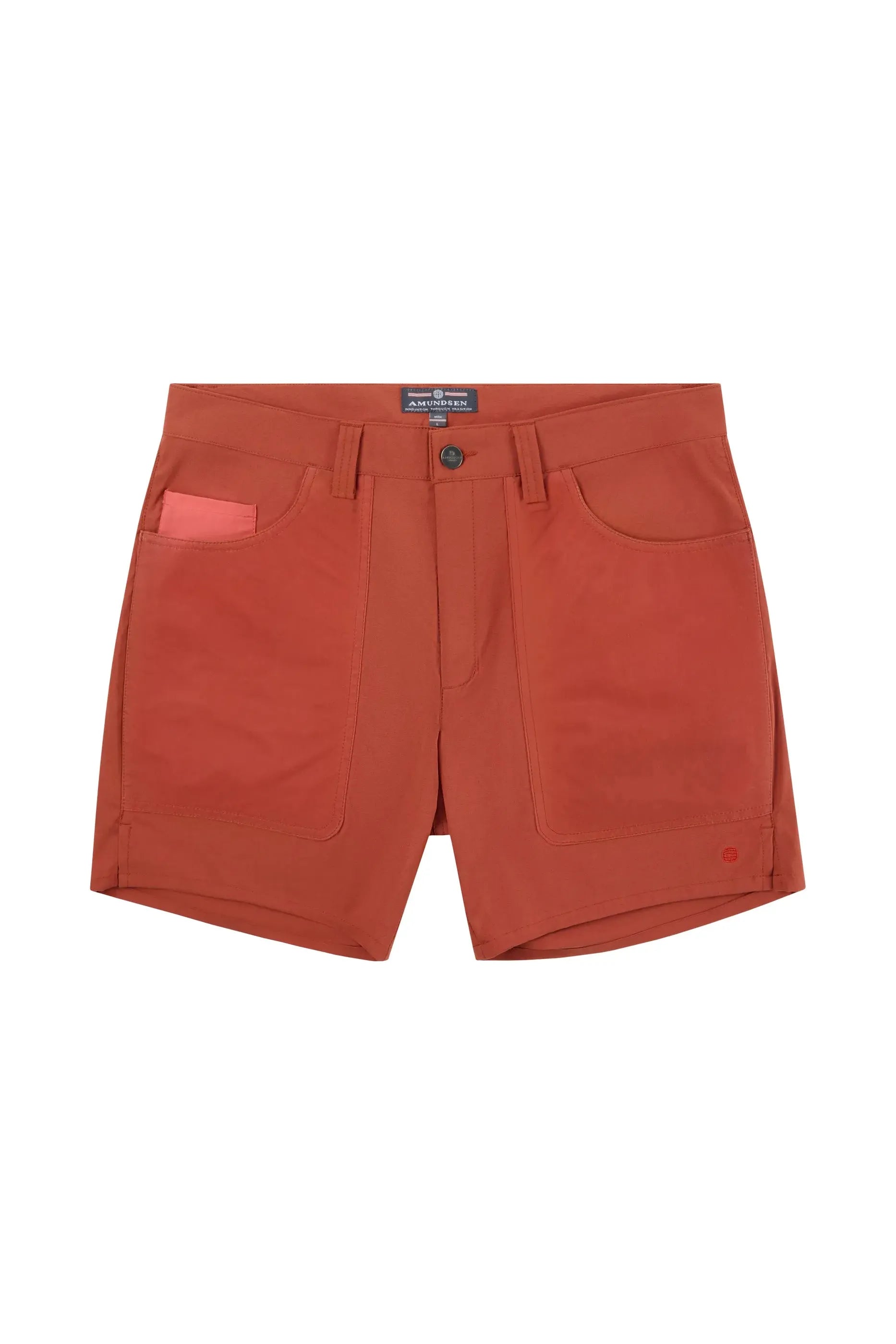 Men's 7incher Field Short - Terra Red/Red - DUNE + SALT
