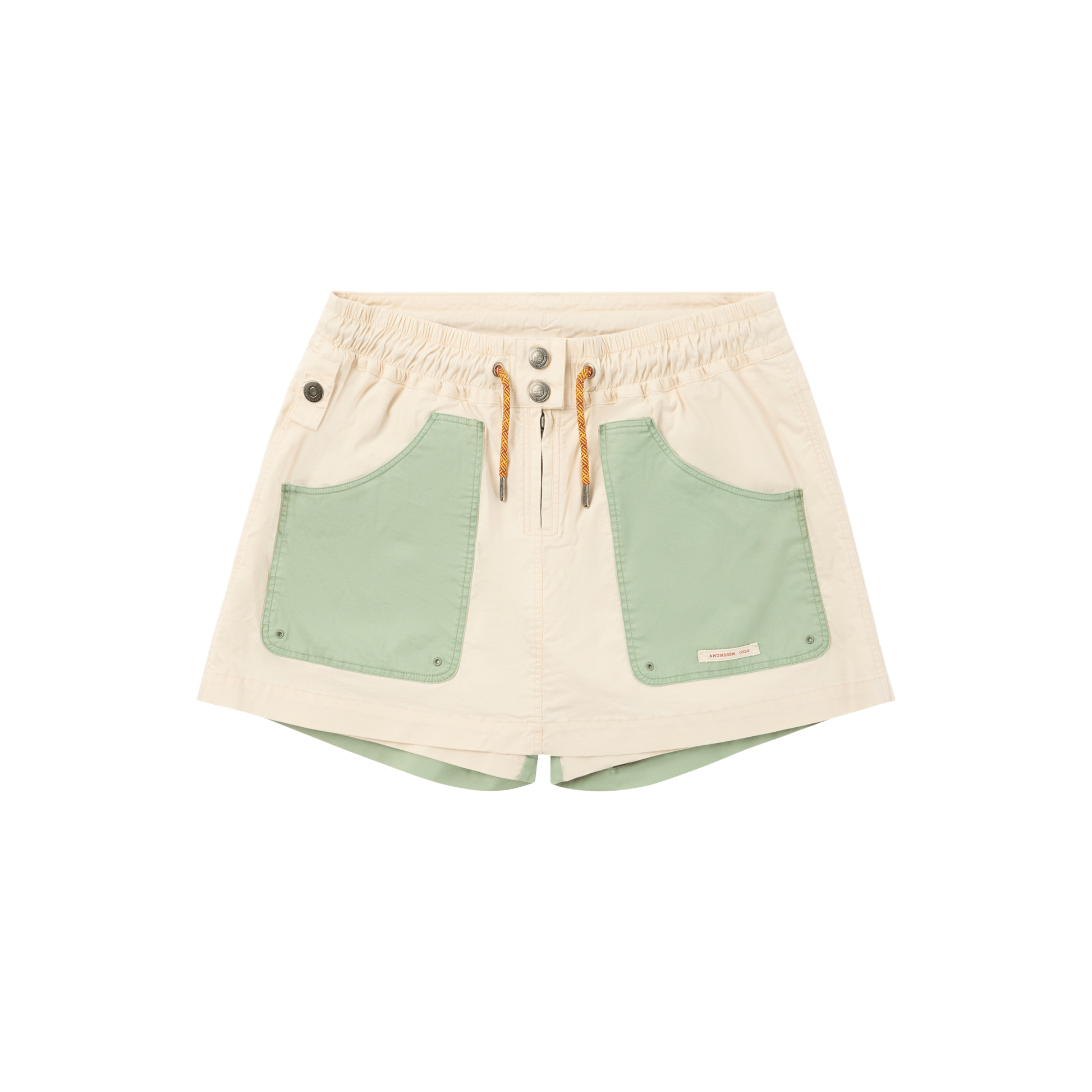 Ditch-Hiker Scooter Skirt - Oatmeal/Faded Willow Green - DUNE + SALT
