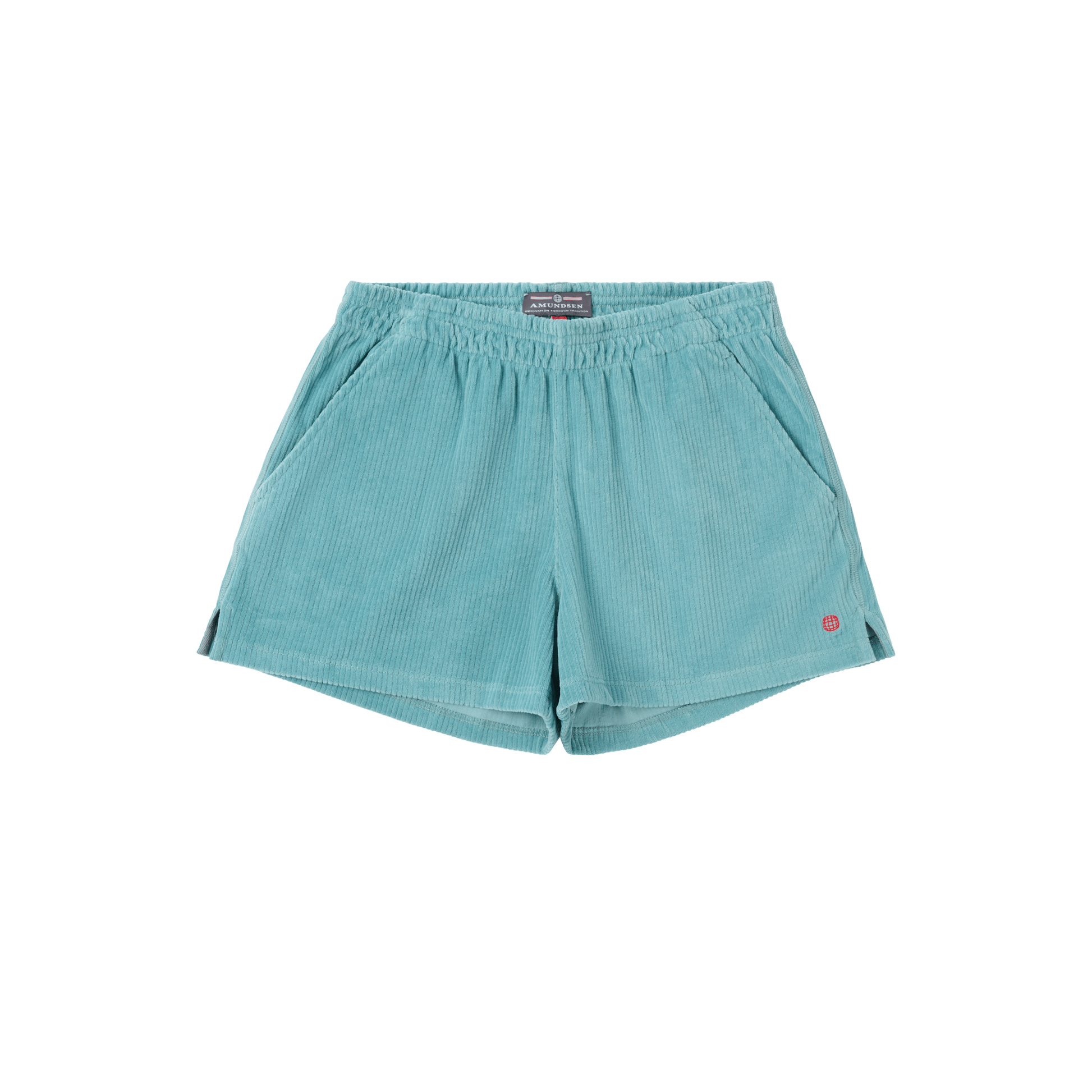 4Incher Comfy Cord Shorts - Aqua - DUNE + SALT