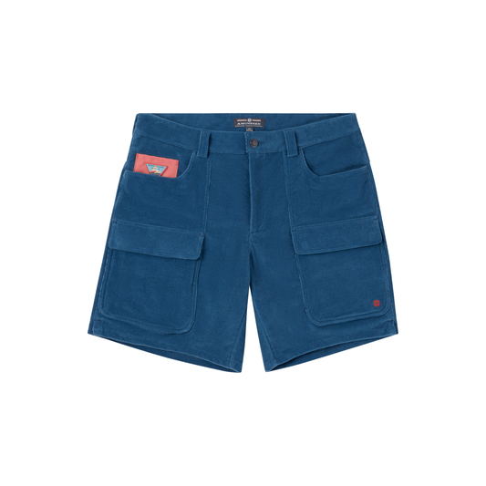 8Incher Cargo Concord Shorts - Indigo/Natural - DUNE + SALT