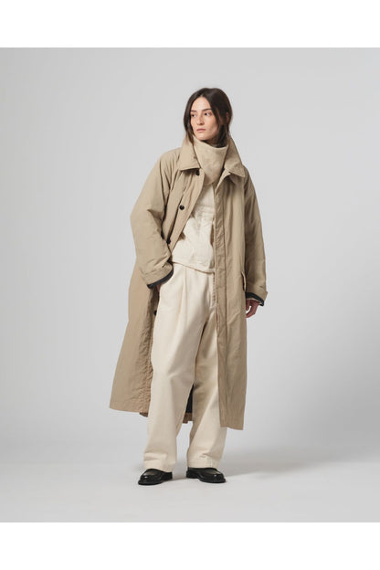 G.O.D Military Nylon Fuji Trench - Oyster