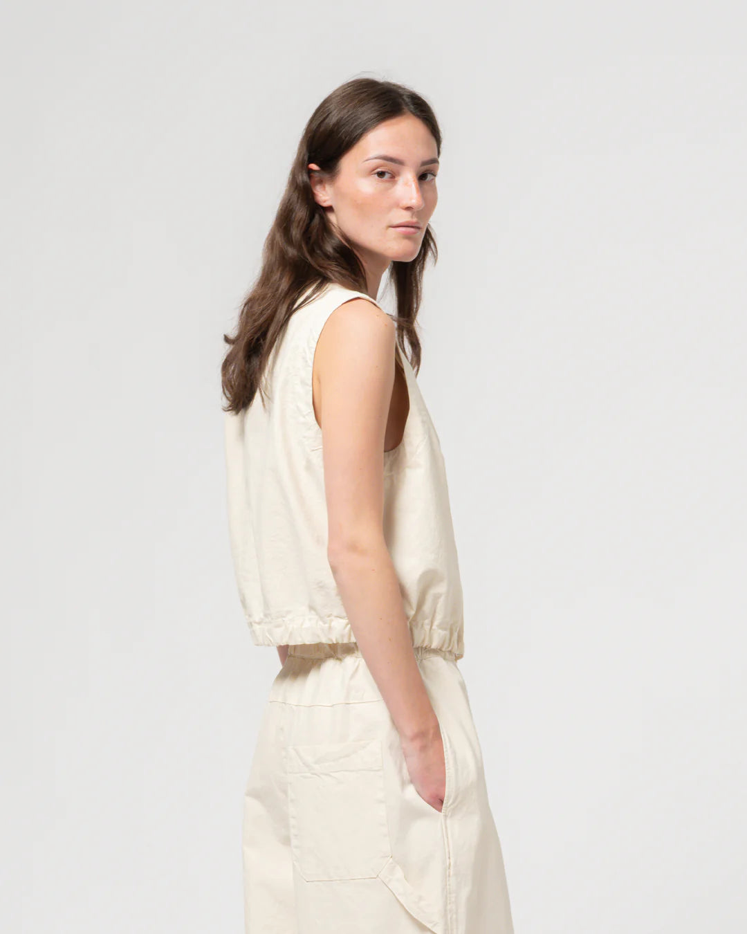 G.O.D. Cotton-Linen Veston - Wheat