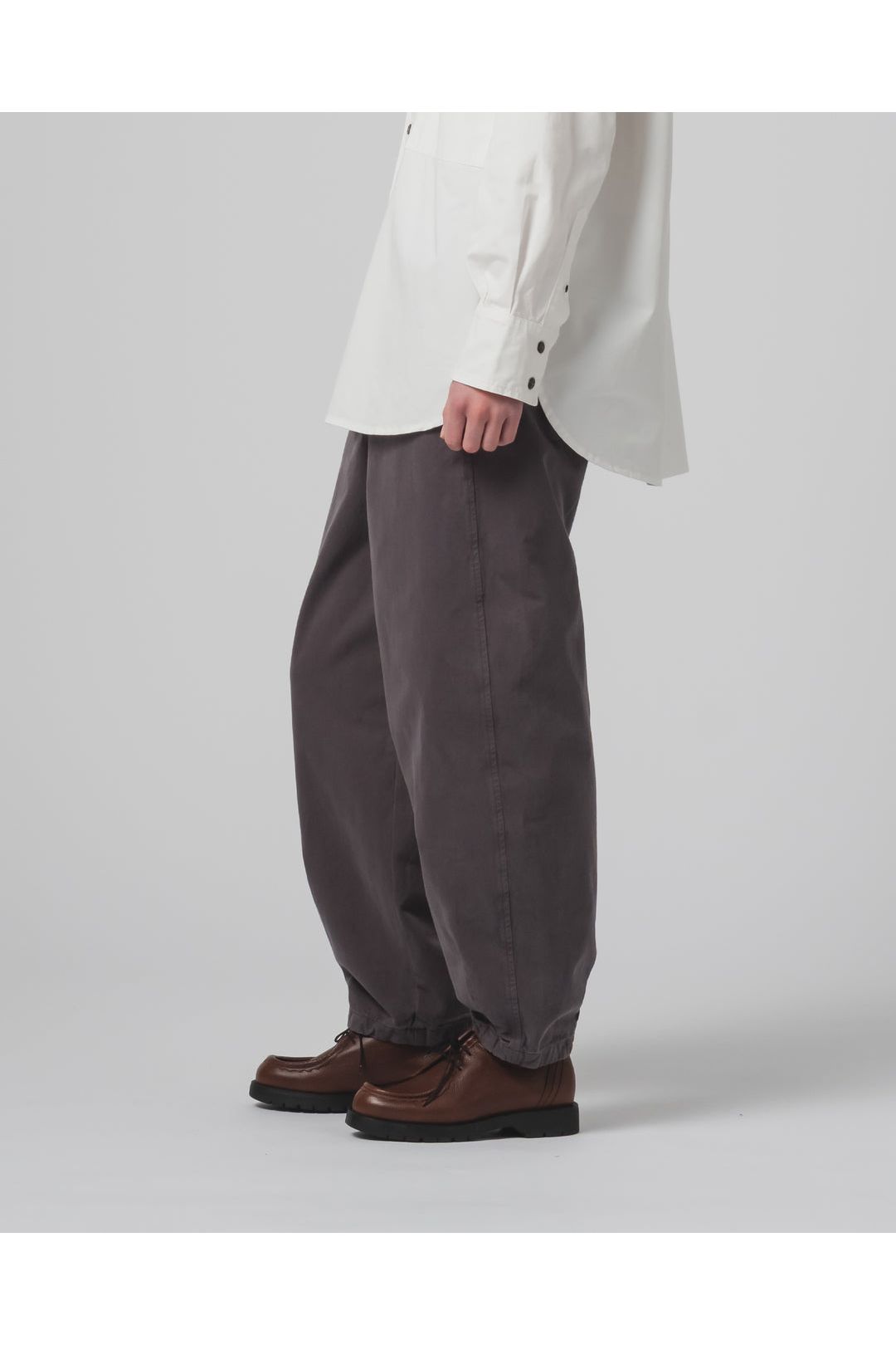 G.O.D Pasha Satin Gabardine Pant - Asphalt