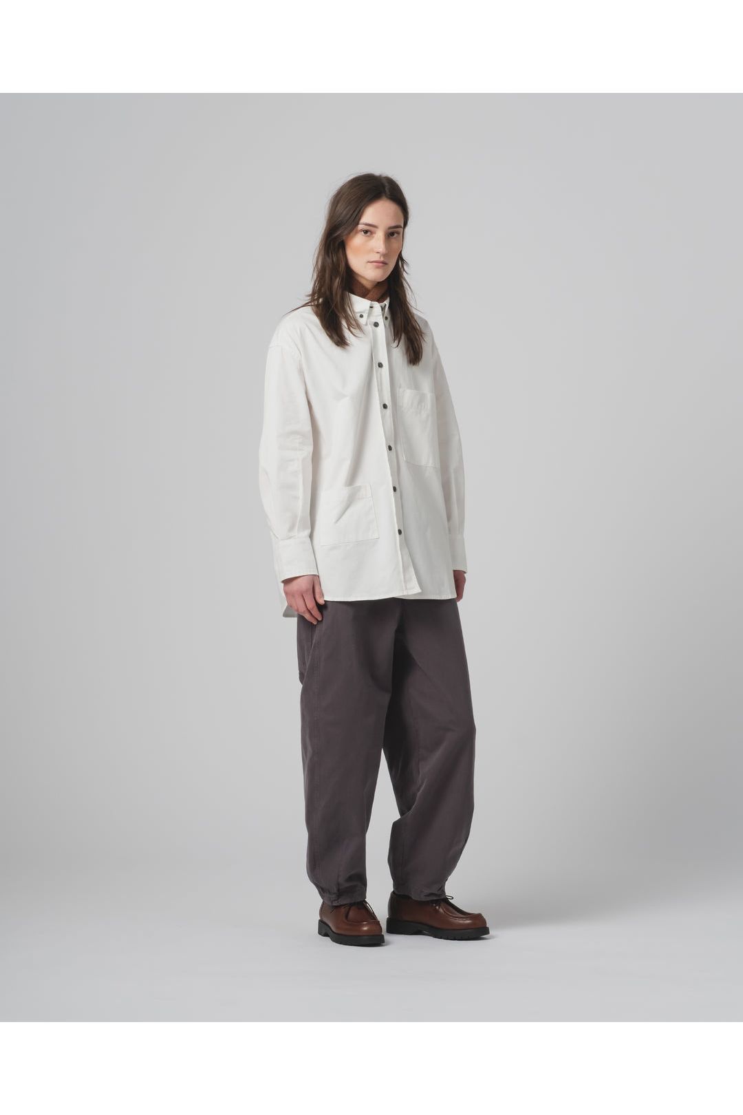 G.O.D Pasha Satin Gabardine Pant - Asphalt