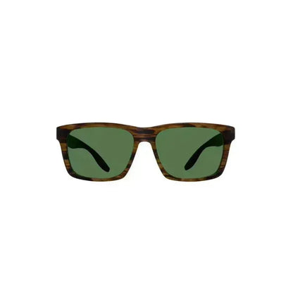 Men's Barton Perreira Walker polarized sunglasses in matte sulcata tortoise and forest with tinted lenses, stylish and durable eyewear.