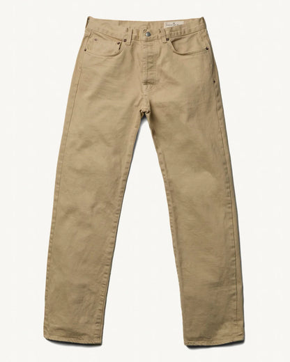 imogene + willie Lewis Desert Selvage Rinse White Smoke