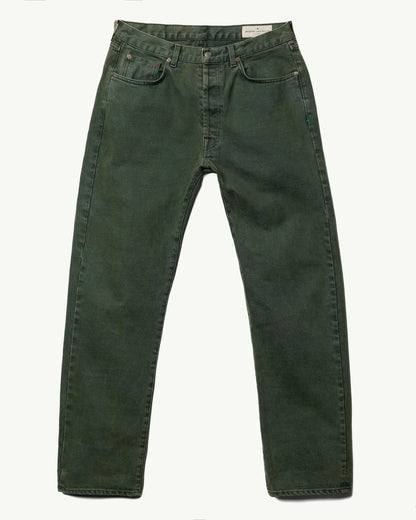 imogene + willie Russell Selvedge Jean - Washed Spruce White Smoke