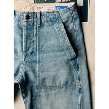 Hencye Workpant - Natural Indigo - DUNE + SALT
