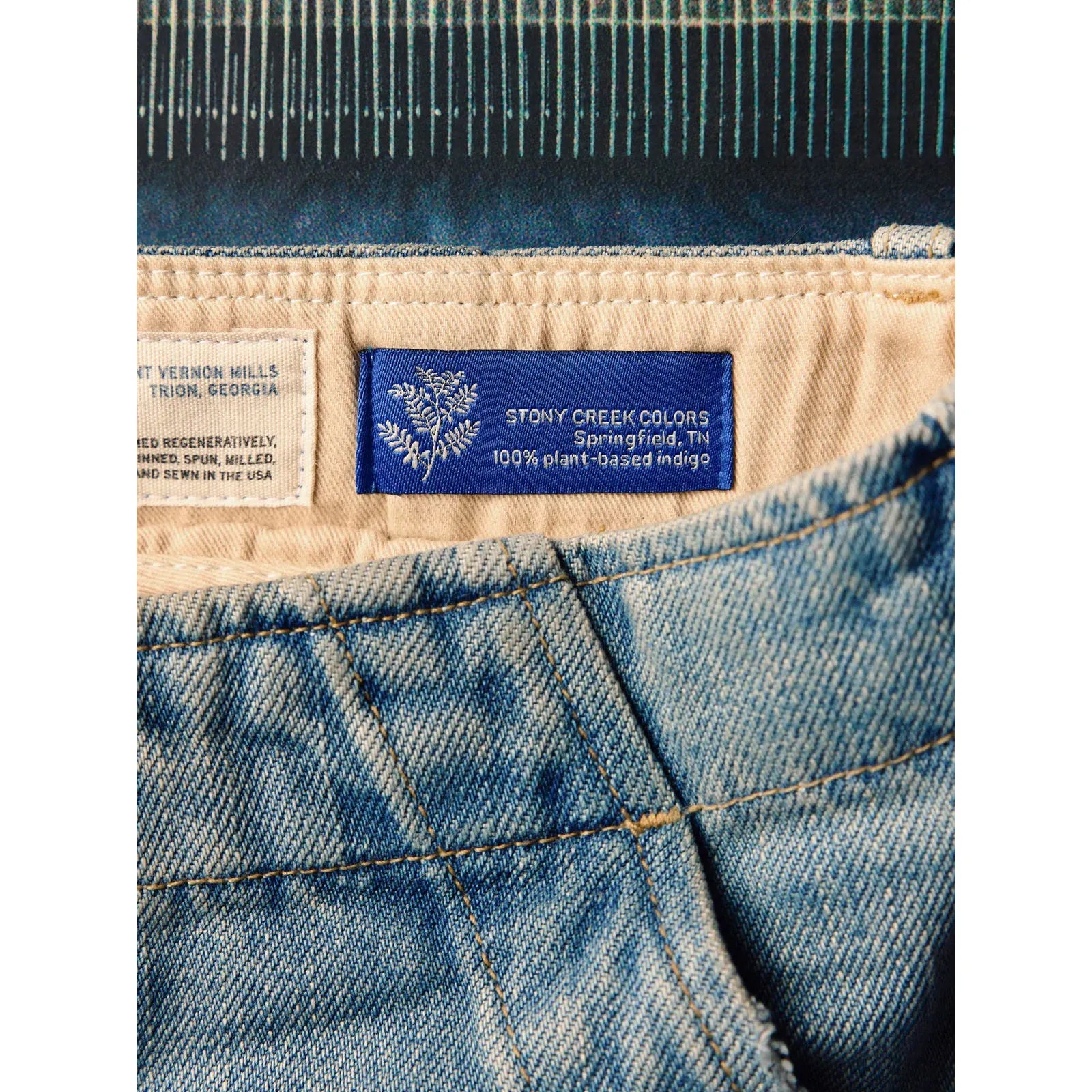 Hencye Workpant - Natural Indigo - DUNE + SALT