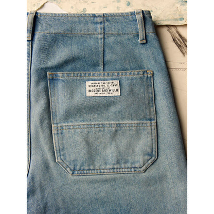 Hencye Workpant - Natural Indigo - DUNE + SALT
