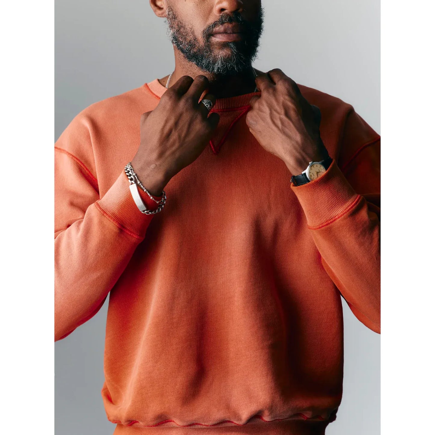 Hilts Sweatshirt - Sunfaded Red - DUNE + SALT