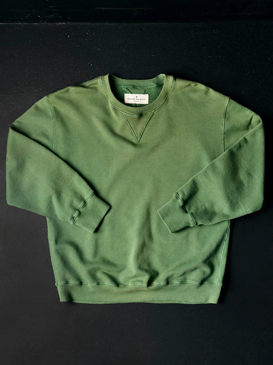 Hilts Sweatshirt - Sunfaded Green - DUNE + SALT