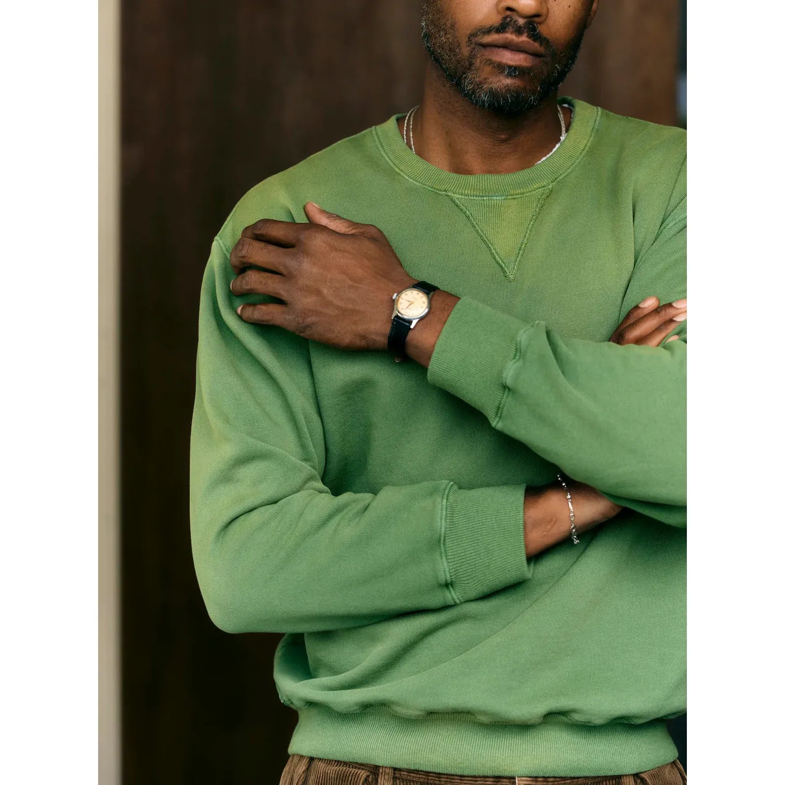 Hilts Sweatshirt - Sunfaded Green - DUNE + SALT