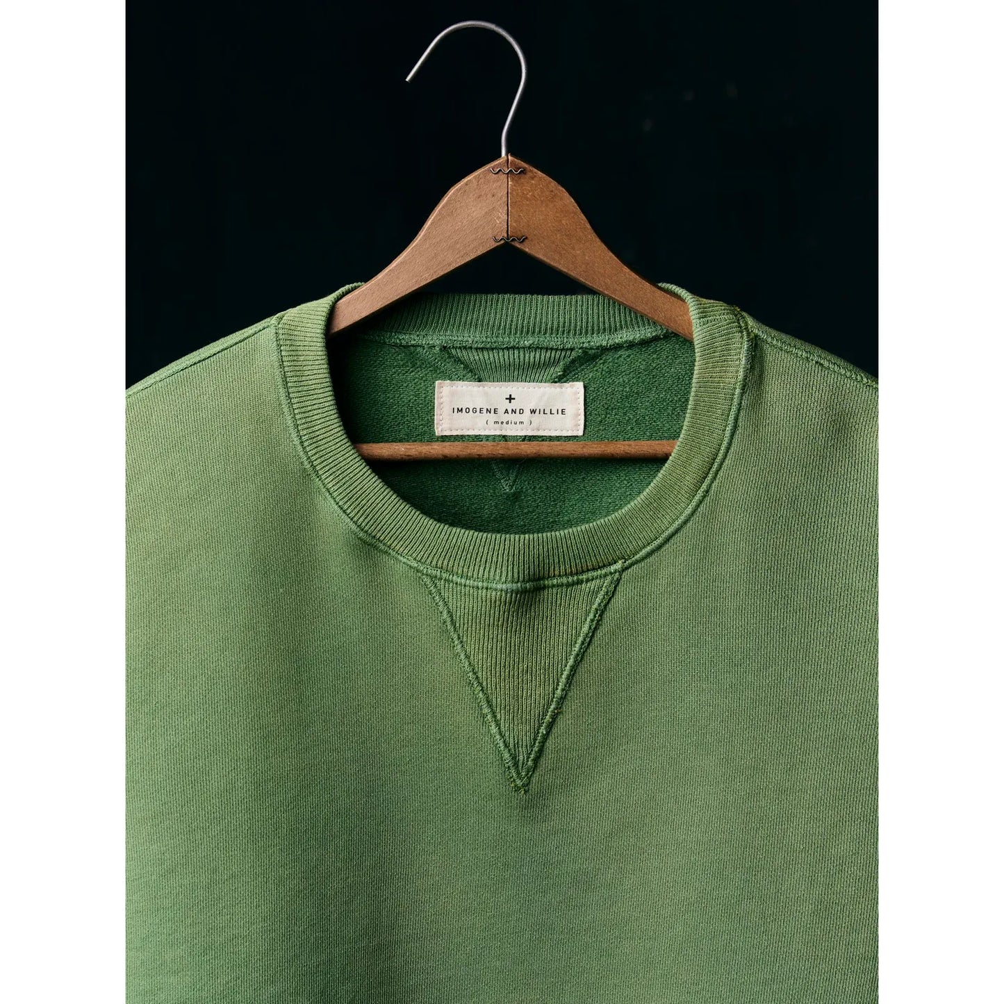 Hilts Sweatshirt - Sunfaded Green - DUNE + SALT