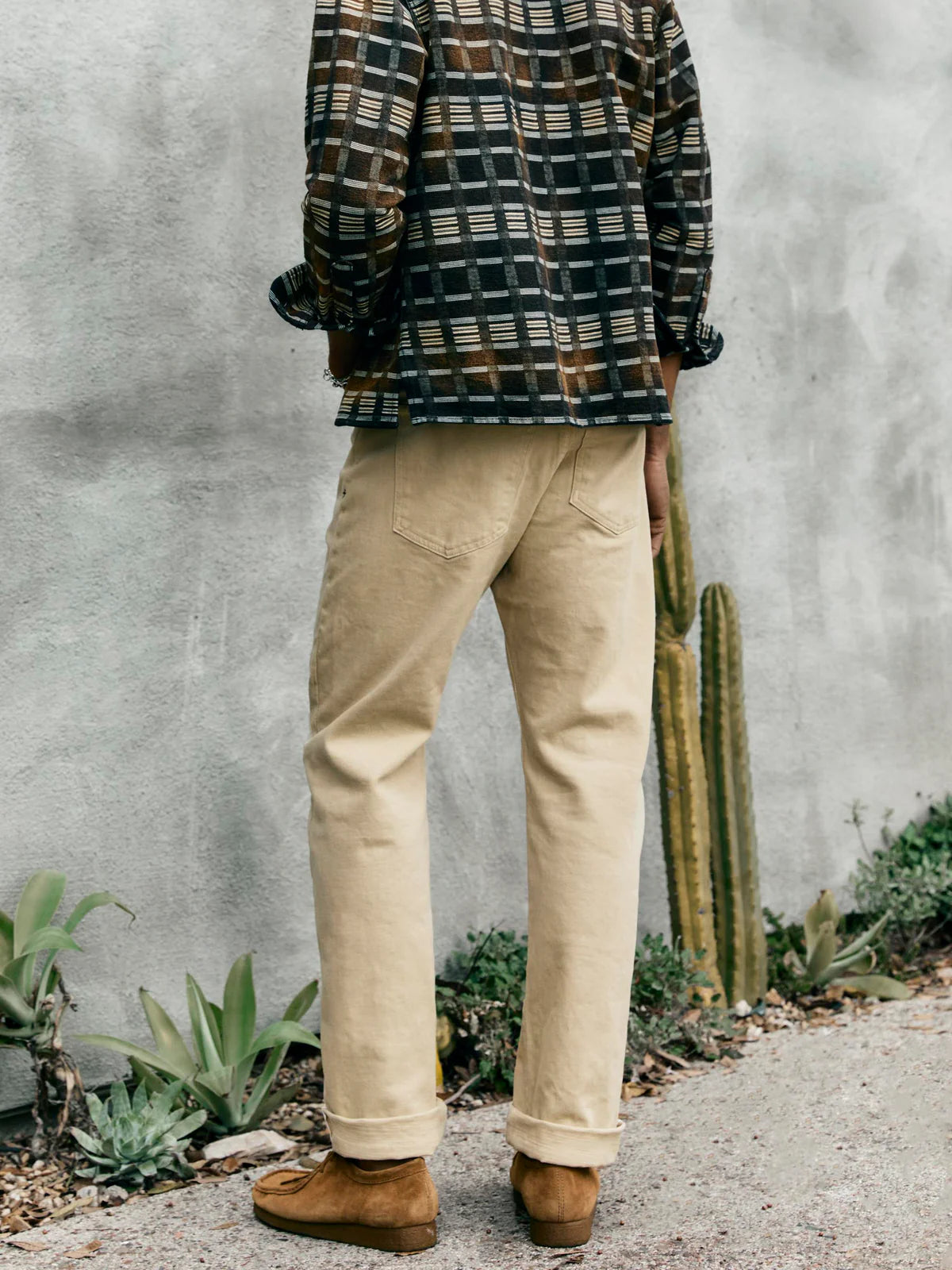imogene + willie Lewis Desert Selvage Rinse Gray