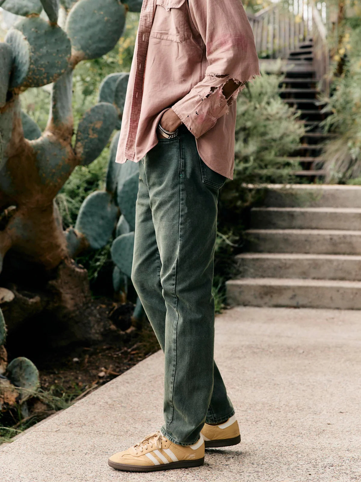 imogene + willie Russell Selvedge Jean - Washed Spruce Gray