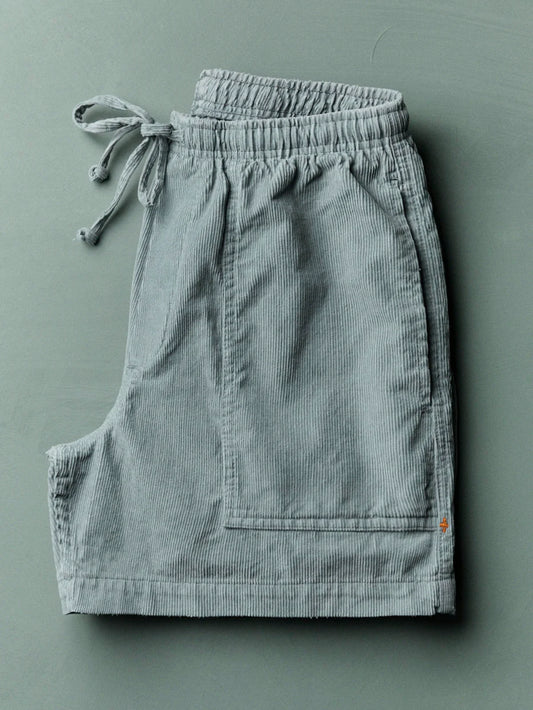 Lounge Cord Short - Sunfaded Blue