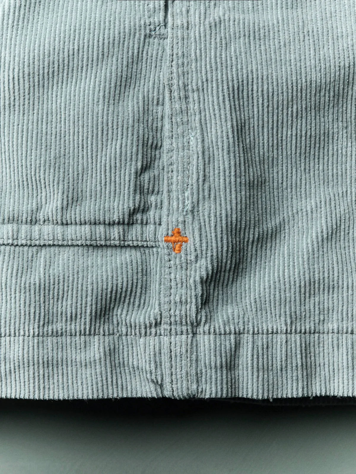 imogene + willie Lounge Cord Short - Sunfaded Blue Dark Gray